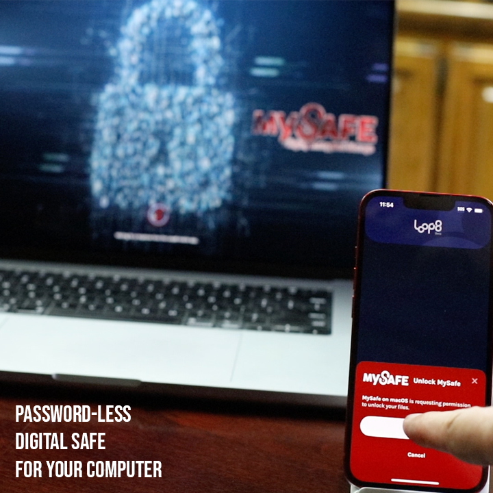 MySafe password less digital safe
